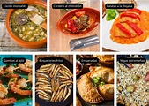 Traditional and unique food in Spain