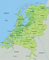 Netherlands Map - Guide of the World
