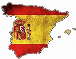 Spanien Flagge Karte - Kostenloses Bild auf Pixabay - Pixabay