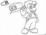 Super Mario Odyssey Coloring Pages - Free Printable Coloring Pages