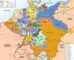 Maps of the Holy Roman Empire - Grey History Podcasts