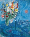 Marc Chagall / Sleeping Woman with Flowers, 1972 Marc Chagall, Monet ...