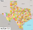 Printable Map Of Texas Cities And Towns - Great Lakes Map