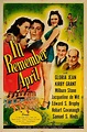I'll Remember April 1945 Authentic 27" x 41" Original Movie Poster ...