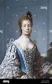 Portrait Of Sophia Charlotte Of Mecklenburg-Strelitz, Wife Of King ...