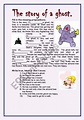 The story of a ghost. - ESL worksheet by NattyNate