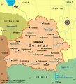 Mapa da Bielorrússia Política Regional | Mapa da Europa Político ...