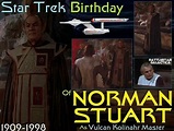 Norman Stuart | Star trek original, Star trek characters, Star trek ...