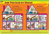 5-1710 Are You Safe at Home? Poster - English | I'm Safe