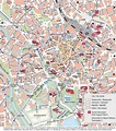 Hannover tourist map | Tourist map, Map, City maps