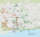 Barcelona Mapa / Barcelona Map - TravelQuaz.Com / Busca lugares y ...