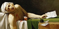 La muerte de Marat: por qué este icónico cuadro ayudó a consolidar la ...