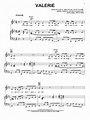 Amy Winehouse "Valerie" Sheet Music Notes | Download Printable PDF ...