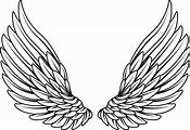 Angel Wings Vector at GetDrawings | Free download