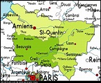 Amiens Map - France