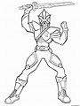 Coloriage power rangers ninja steel - JeColorie.com