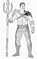 45+ Desenhos do Aquaman para Imprimir e Colorir/Pintar