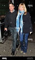 Peter Gallagher and wife Paula Harwood outside their Midtown hotel New ...