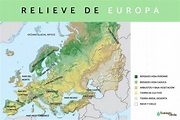 Relieve de Europa - Características y mapa