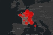 Coronavirus en France : une carte pour suivre l’évolution de la ...