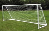 ALUMINIUM FOOTBALL GOALPOST 16 'x 7' FREESTANDING WELDED | Soccertackle.com