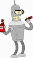 Futurama Bender PNG transparent image download, size: 1024x1757px
