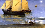 Fishing Boats, 1884 - Peder Severin Kroyer - WikiArt.org