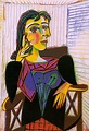 @Meredith Meade- remember this? Picasso's Dora Maar painting- Love the ...