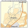 Aerial Photography Map of Powderly, KY Kentucky