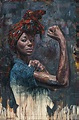 Striking Portraits Featuring Powerful Women of Color Painted by Artist ...