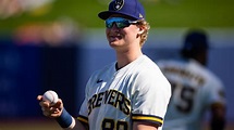 Joey Wiemer making his major-league debut for Milwaukee Brewers