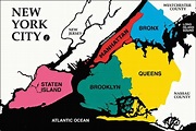 Quartieri New York City - I 5 Distretti