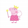 Peppa Pig - #1 - Princess pink fairy tutu crown peppapig Digital ...