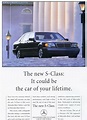 1992 Mercedes S-Class ad | CLASSIC CARS TODAY ONLINE