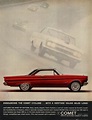 Announcing the Mercury Comet Cyclone ad 1964 L