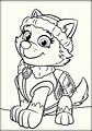 Paw Patrol Coloring Pages Everest at GetColorings.com | Free printable ...