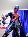 Spiderman 2099 + Faceshell Disfraz Listo Para Usar | Envío gratis