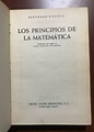 Los Principios De La Matemática / Bertrand Russell | Cuotas sin interés