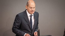 Olaf Scholz: Regierungserklärung von Bundeskanzler Olaf Scholz am 19 ...