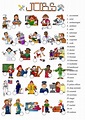 Jobs And Workplaces Vocabulary ~ worksheet
