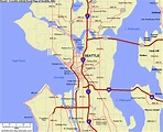 Map of Seattle Washington - TravelsMaps.Com