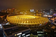 Fotos gratis : estructura, noche, ciudad, arena, Ucrania, Kiev, estadio ...