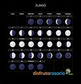 Calendario lunar junio 2022 - disfrutarosario.com