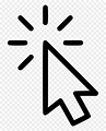 Click - Cursor Click Icon Png, Transparent Png - vhv