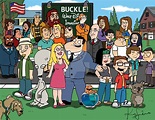 American Dad Characters - Digital and Colored by castlefreak005 on ...
