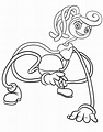 Kolorowanka Poppy Playtime Mommy Long Legs Minnie Huggies 15 - PDMREA