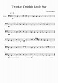 Twinkle Twinkle Little Star for Cello (Violoncello) in G Major. Very ...