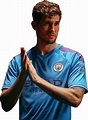 John Stones Manchester City football render - FootyRenders