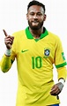 Neymar Brazil football render - FootyRenders