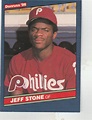 FREE SHIPPING-MINT-1986 Donruss #259 Jeff Stone Philadelphia Phillies ...